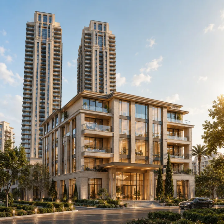 Brigade Banashankari clubhouse block of 4 basements plus ground plus 5 upper floors set apart from the towers